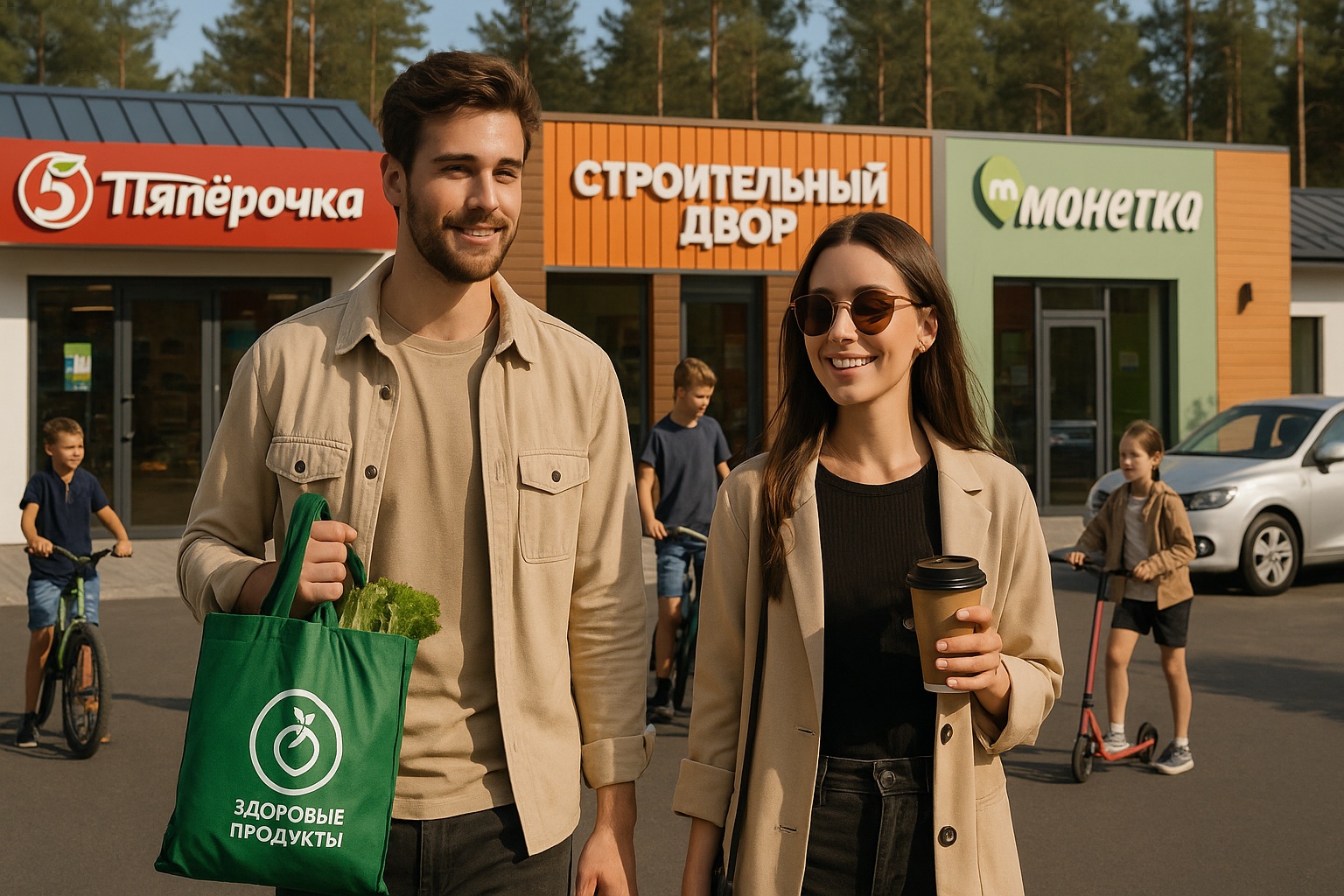 Локация поселка Междулесье